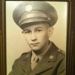 Phil Harvey, U.S. Army, 1945.