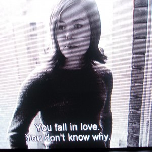 YOU FALL IN LOVE.