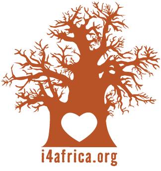 The i4africa logo features a simple heart stamped in the center of a sturdy, majestic Baobab tree that is spreading its wide, wild, and generous limbs. The symbol of the sacred tree reflects the way that many who know Chandler feel about him – he is contemplative, stately, kind, and big-hearted.