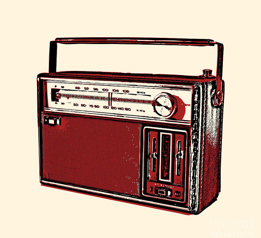 Friend to many, the transistor radio. 