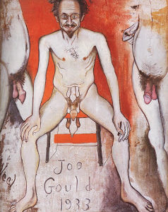 Alice Neel painting of Joe Gould